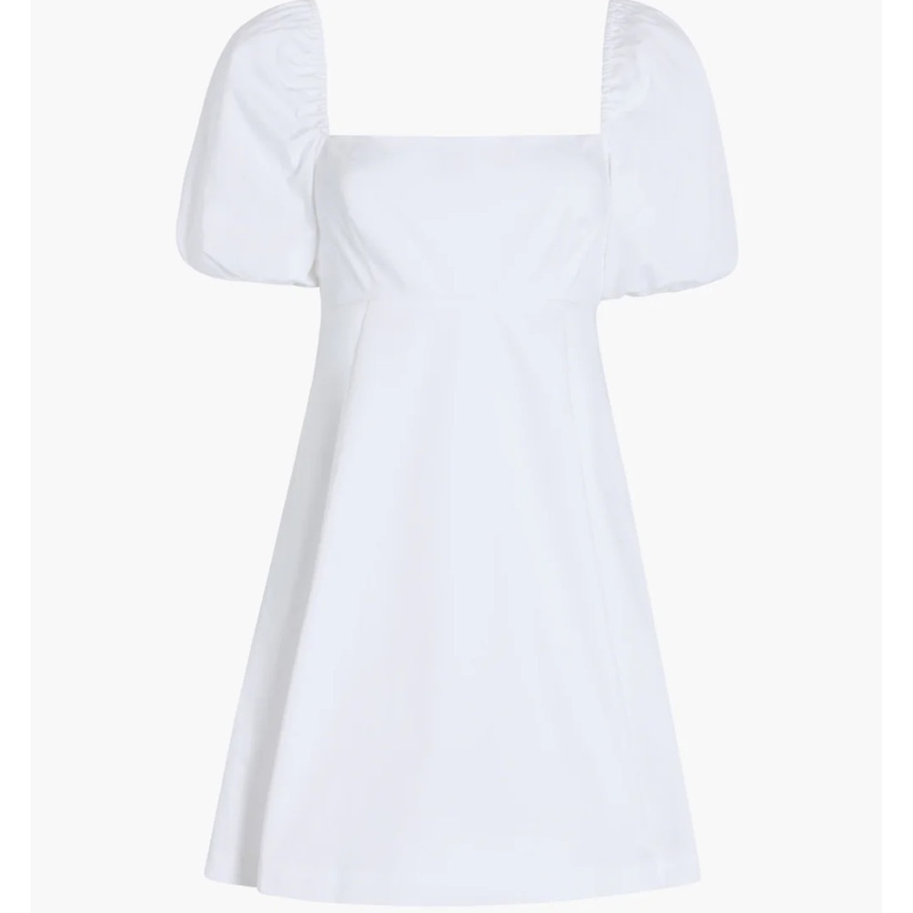 Hill House Matilda White Mini Dress - Picture 2 of 4